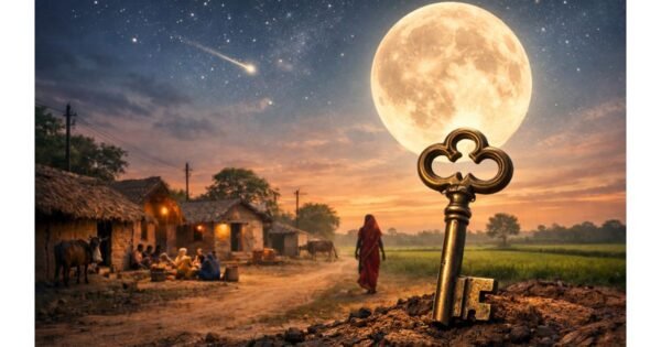 Chand ke par ek chabhi